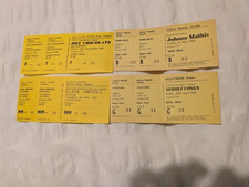 4 Unsold Concert Tickets From Glasgow Apollo.