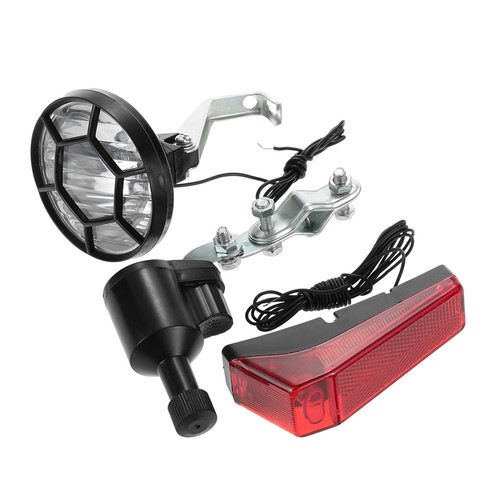 Dynamo bicycle lamp set front - bicycle,