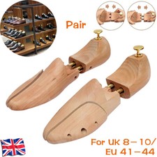 1Pair Solid Wood Men's Shoe Stretcher Shoe Trees Shape Wood Pair Support UK 8-10