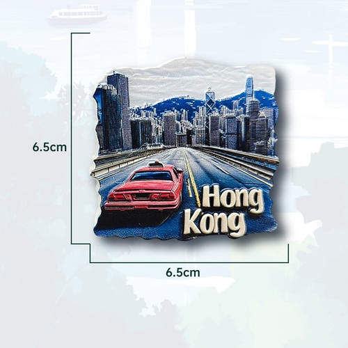 Asia hong kong - retro, red