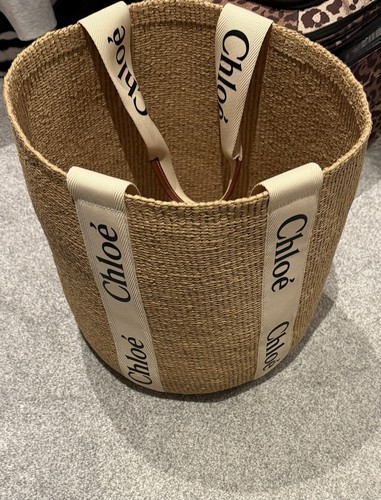 Chloé beige basket - beige, bag