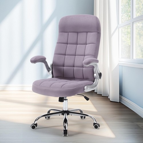 High back velvet - back, office
