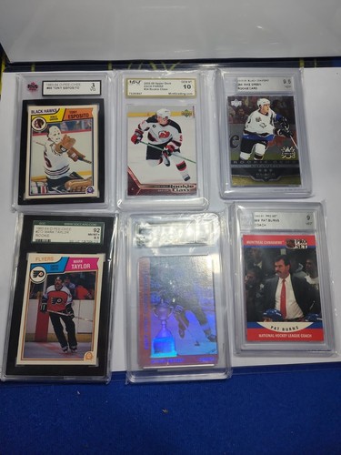 Graded hockey card lot - graded,