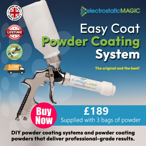 Easy coat powder coating - coat,
