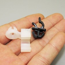 3 Pcs Car Hood Prop Support Clamp Rod Retainer Clip For Suzuki