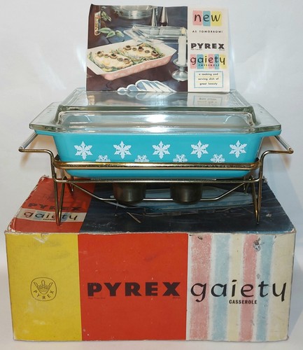 Vintage 1960 pyrex gaiety - c.1960,