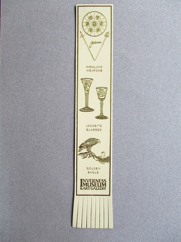 Leather bookmark inverness - leather,