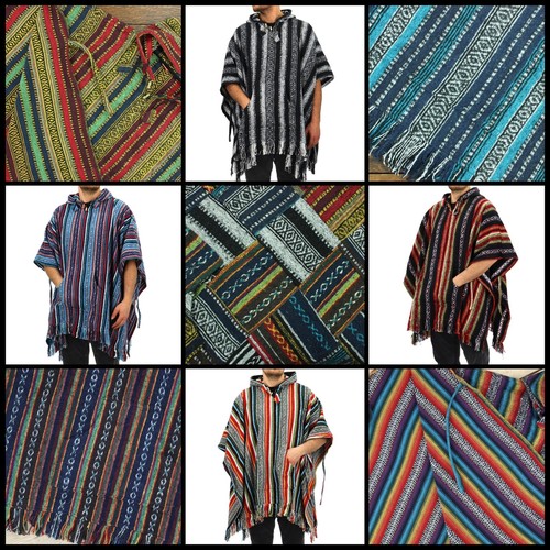 Poncho hooded robe cold - poncho,