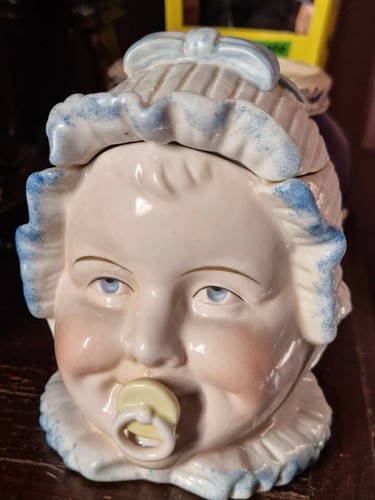 Vintage german porcelain baby - german,