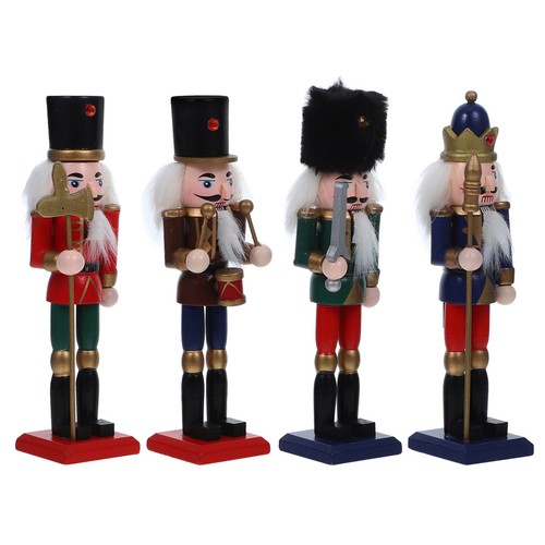 Pcs nutcracker toy figurines - pcs,