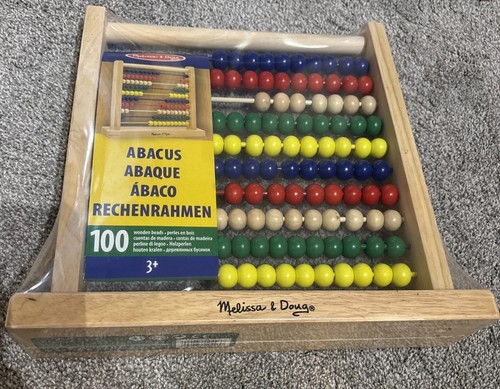 Melissa doug wooden abacus - &,