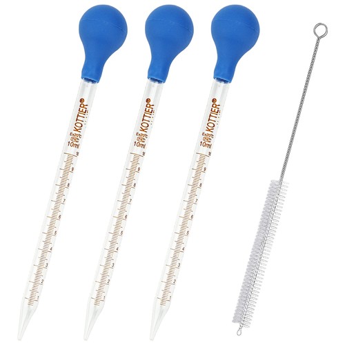 3pcs glass pipettes dropper - 3pcs,