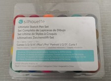Silhouette Ultimate Sketch Pen Set Cameo 1-4 Plus Pro Portrait 1-3 Curio 1 24 Pk