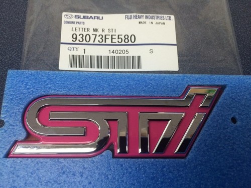 Subaru impreza genuine wrx - subaru,