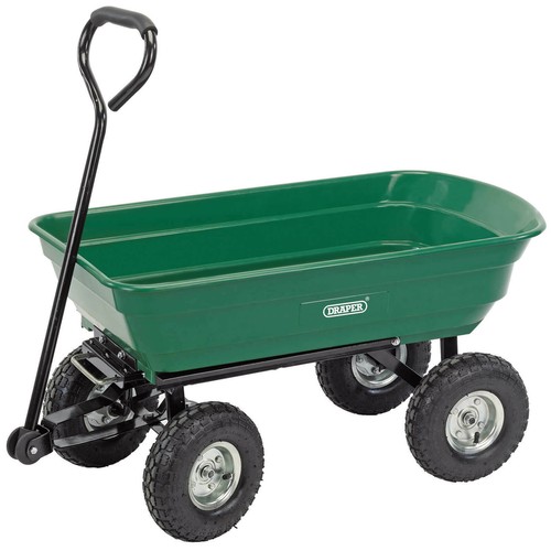 Draper tipping garden trolley - draper,