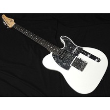 SCHECTER OL-PT-P90 WHT R Schector Telecaster Type Electric Guitar White Black
