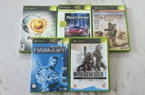 Original xbox games bundle - xbox, job