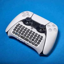 Numskull PlayStation 5 Bluetooth Wireless Mini Keypad, Keyboard -UK White Keypad