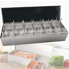Bar Condiment Holder Stainless