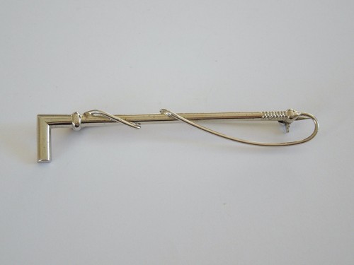 800 silver brooch - silver, polo