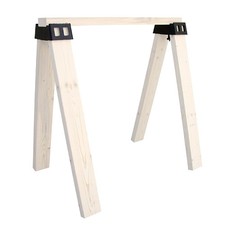 POWERTEC Sawhorse Brackets, Set of 2 Saw Horse Brackets W/ 500Lbs Capacity,