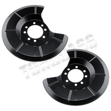 2x Rear Brake Disc Dust Cover