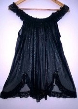 Sexy Sheer BLACK / TURQUOISE