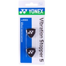 Yonex Vibration Stopper (AC165EX) Shock Absorber Dampeners - Pack of 2 - Black