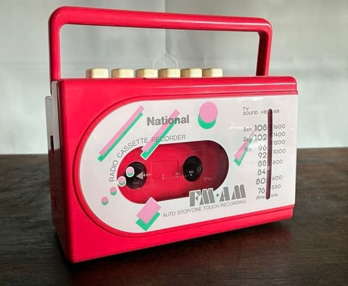 National radio cassette - rx-54,