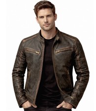 Mens Cafe Racer Biker UK