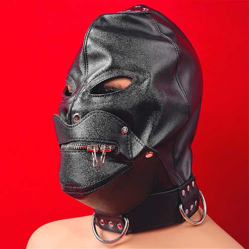 Mouth gag leather full gimp - mouth,