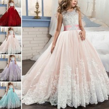Kids Princess Long Dresses
