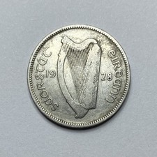 1928 Irish Free States Sixpence 