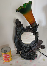 Lily tulip mirror Art Nouveau