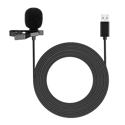Usb mic microphone clip - mic, clip-on