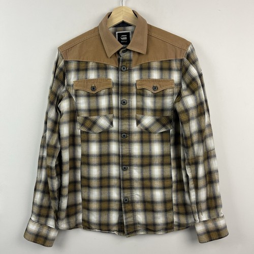 Star raw shirt mens - star,