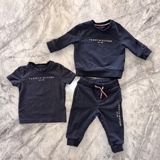 3 Piece Tommy Hilfiger Baby Boy Tracksuit Set
