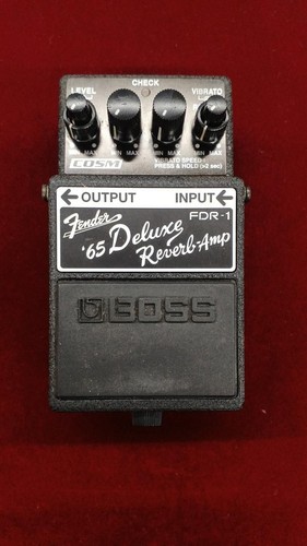 Boss effect pedal fdr - effect, fdr-1fender