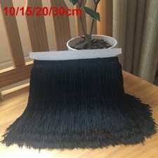 10Meters 10-30cm Long Fringing Tassel Trim Fringe Dress Dancewear Upholstery LOT