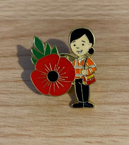 Post lady poppy - poppy, memorial