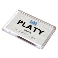 FRIDGE MAGNET - Platy -