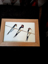 MOORCROFT "SWING BY" SWALLOWS