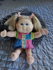 Vintage First Edition 1990 Hasbro  Crimp n Curl Cabbage Patch doll Sandy hair