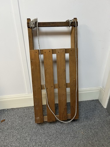 Vintage wooden sledge - sledge, (#19)