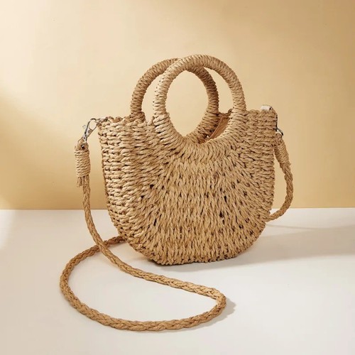 Women boho woven - boho, handbag