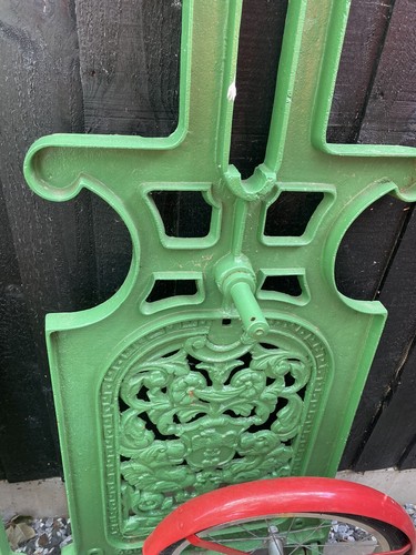 Vintage cast iron - cast, mangle