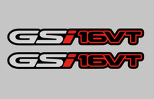 2 x GSi16VT sticker Opel Corsa Kadett Astra • GSi16V turbo sticker c20let o11