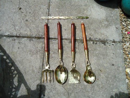 Vintage brass kitchen - vintage,