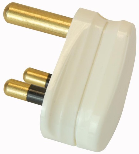 Pin round mains wall - mains, light