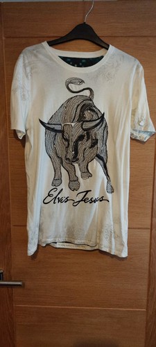 Elvis jesus shirt medium - jesus, t